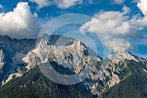 Alps Tyrol Austria - Mieming Range or Mieminger Mountains