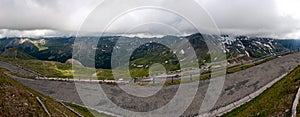 Alps view from Grossglockner High Alpine Road