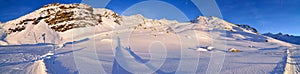 Alps Winter Panorama