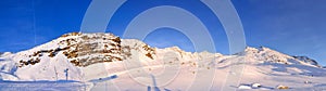 Alps Winter Panorama