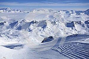 Alps Winter Panorama