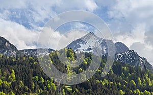 Alpspitze Garmisch-Partenkirchen Bavaria Germany photo