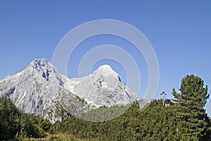 Alpspitze and Hochblassen photo