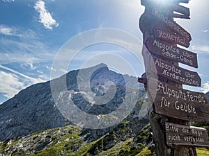 Alpspitze via ferrata near Garmisch Partenkirchen photo