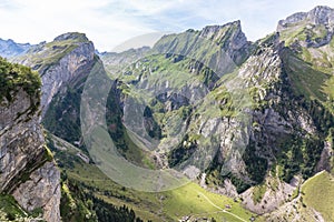Alpstein massif photo
