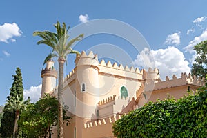 AlquerÃ­a Park in Seville, Andalusia. Spain. May 1, 2022