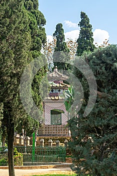 AlquerÃ­a Park in Seville, Andalusia. Spain. May 1, 2022