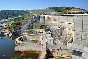 Alqueva dam in Alentejo