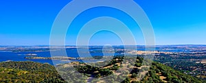 Alqueva Dam Lake, Alentejo Plain Landscape, Travel South Portugal