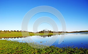 Alqueva lake near Amieira photo