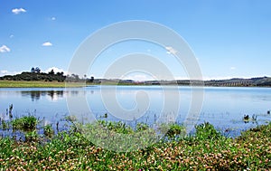 Alqueva lake near Amieira village photo