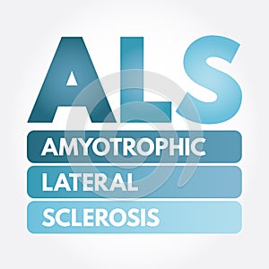 ALS - Amyotrophic Lateral Sclerosis acronym