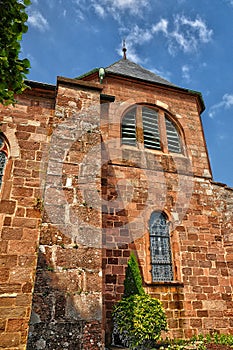 Alsace, the Sainte Odile monastery in Ottrott