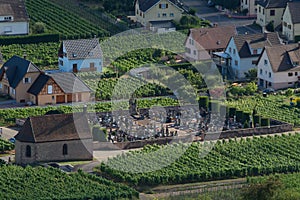 Alsatian village in summer