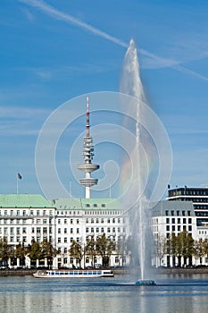 Alster fountain