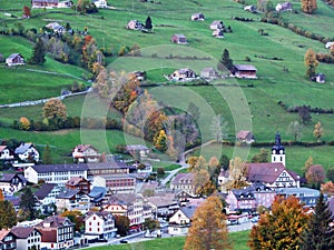 Alt St. Johann in the Toggenburg region and in the Thur River valley