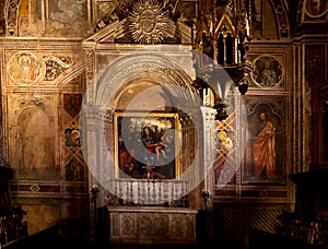 Altar Cappella dei Signori, Siena, Tuscany, Toscana, Italy, Italia photo
