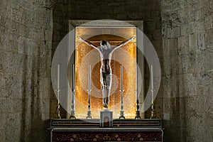 The ancient crucifix