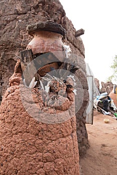 altar animist, Burkina Faso