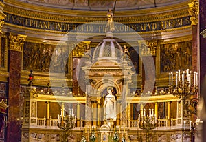 Altar Basilica Saint Stephens Cathedral Budapest Hungary