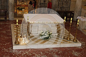 Altar, The Church of the Annunciation, Nazareth, Israel