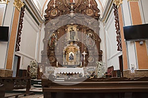 Altar of Church in Benidorm