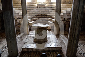 Altar of Church of St. Nicholas the Baptist miracle worker in Demre, Turkey