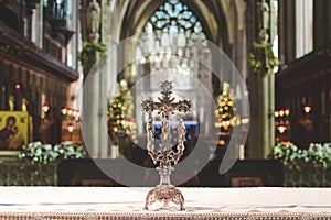 Altar Cross in Bristol Cathedral