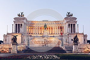 Altar of the Fatherland, Altare della Patria, also known as the National Monument to Victor Emmanuel II, Rome Italy