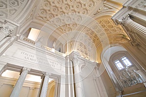 Altar of the Fatherland historical building Rome Italy