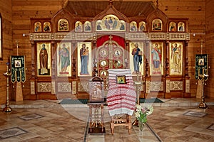 The altar of the Orthodox Church