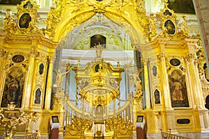 Altar Peter and Paul Cathedral, St. Petersburg