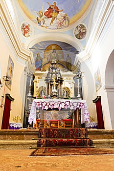 Altar from Santi Simone e Fedele church photo