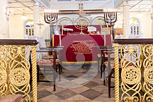 Altar synagogue