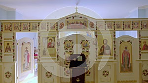 Altar of the temple in honor of the icon of the Kazan Mother of God