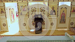 Altar of the temple in honor of the icon of the Kazan Mother of God