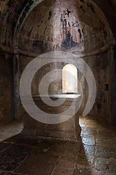 Altar of the Thonoret abbey in the Var in France