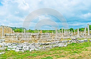 Altar of Tyche Temple in Perge