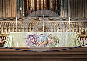 Altar at York minster (cathedral)