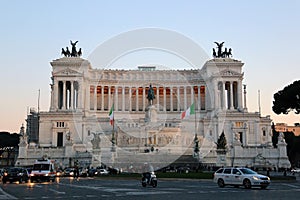 Altare della Patria or Monumento Nazionale a Vittorio Emanuele II, Rome, Italy