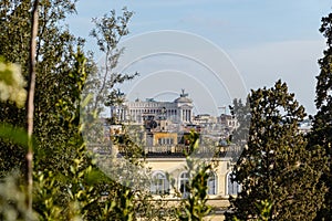 Altare della patria in Rome, Italy