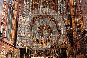 Altarpiece Veit Stoss (St. Marys Altar) - Cracow (Krakow)-Poland