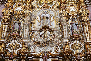 Altarpiece at virgen del carmen church in san luis potosi, mexico IV photo