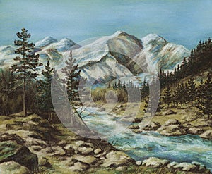 The Altay landscape