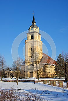 Altdobern church winter