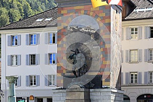 Wilhelm-Tell monument in Altdorf