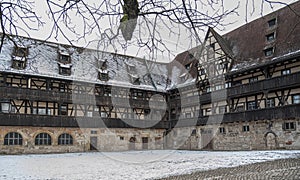 Alte Hofhaltung, Old Courtyard, Historical Museum of the City of Bamberg, Germany