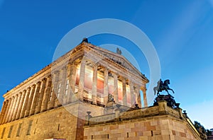 The Alte Nationalgalerie in Berlin photo