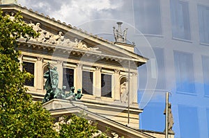 The Alte Oper on Opernplatz in Frankfurt am Main is a concert and event house