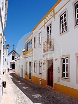 Alte village street, Portugal photo